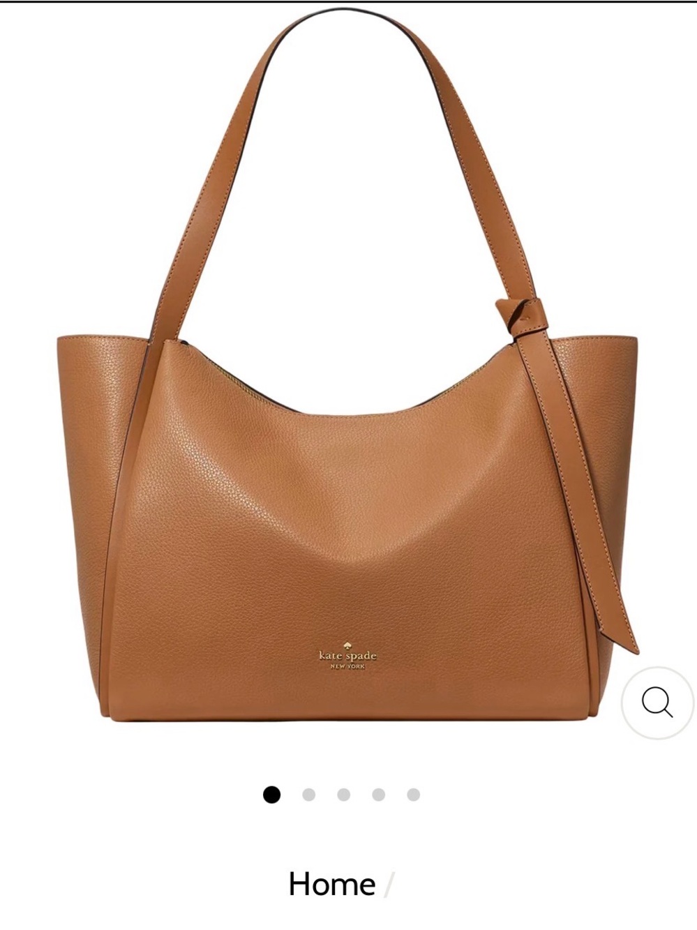 kate spade Knott Tote in Bungalow Brown